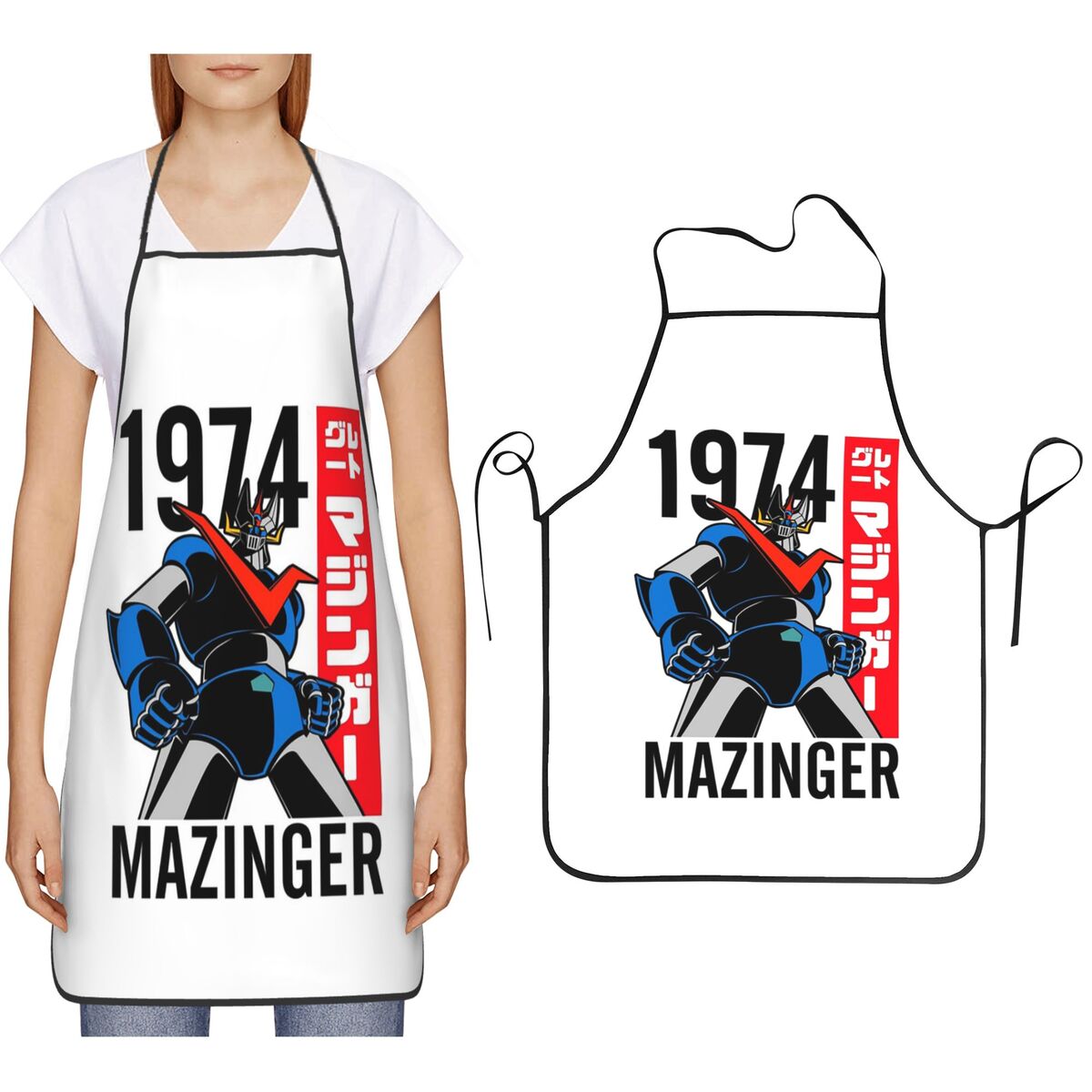Kitchen Robot Baking - Grembiuli Mazinger Z Mad Robot Grendizer