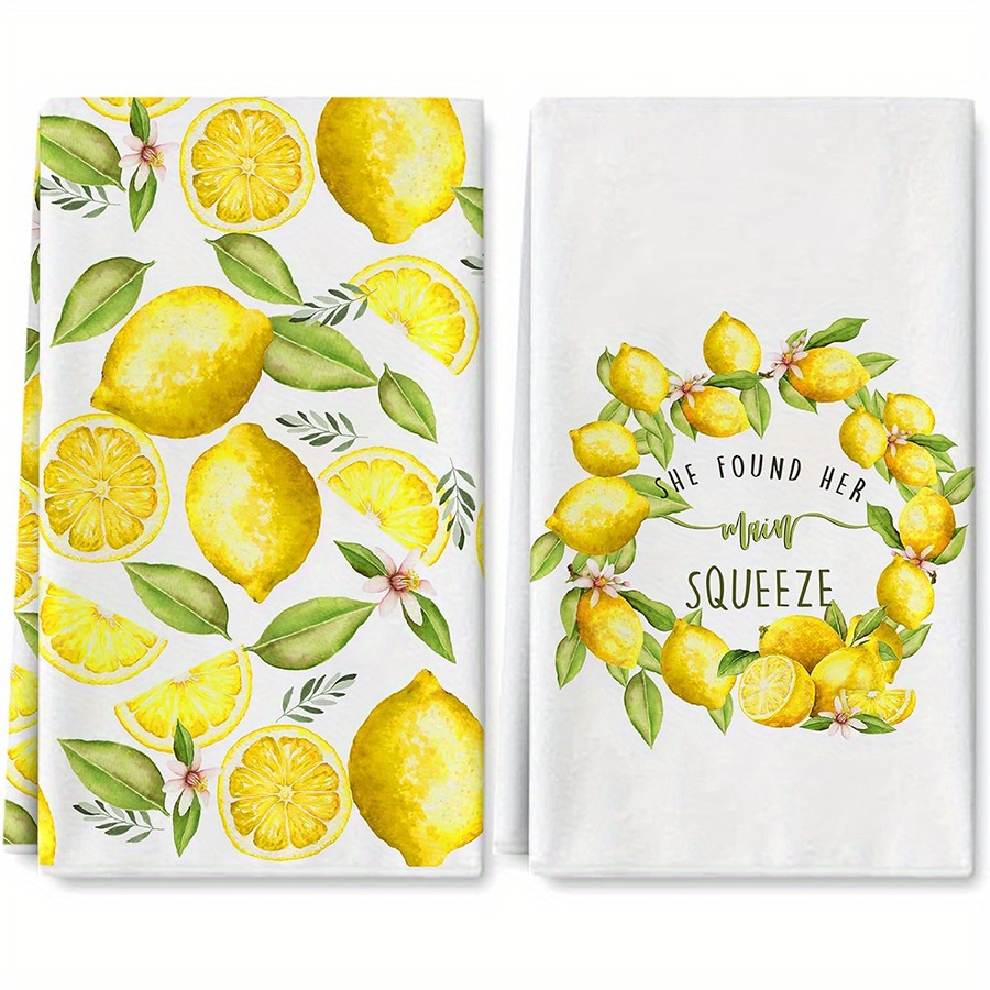 Kitchen Baking Cloth - Set di 2 strofinacci da cucina