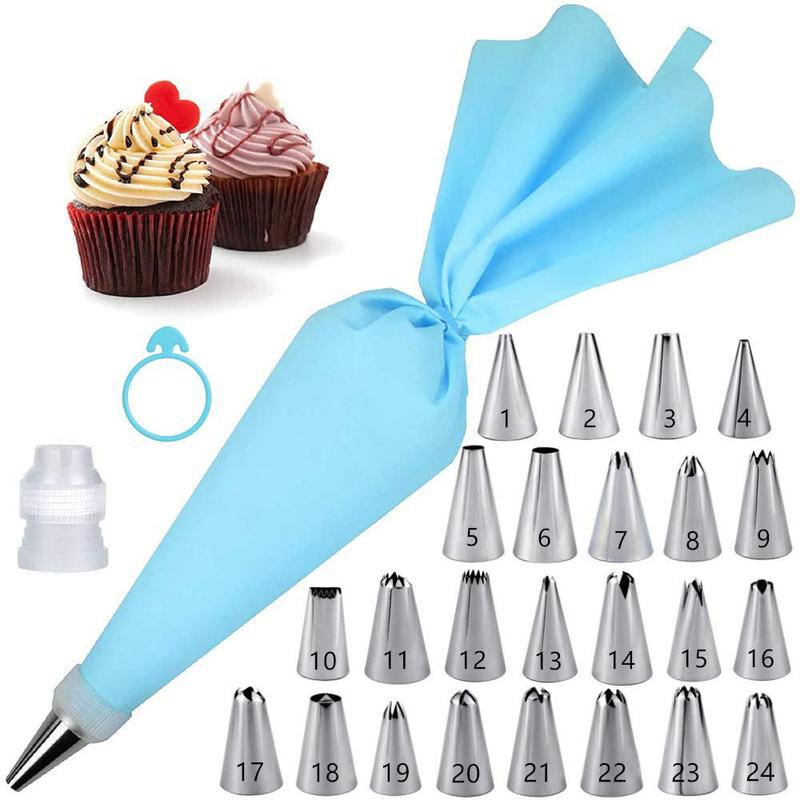 Kitchen Set Bakery - Set di ugelli per decorazione torte,
