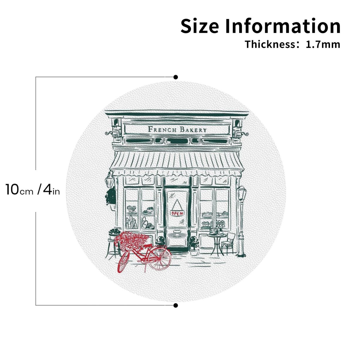Sottobicchieri in Stile Pastic - Kitchen Set Bakery recensione e prezzo